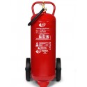 Extintor de polvo ABC de 50 Kg sobre ruedas