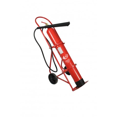 Extintor de CO2 de 10 kg con carro