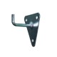 Soporte triangular de pared extintor CO2.