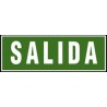 Señal de”Salida” poliestireno fotoluminiscente 297x210