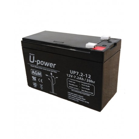 Batería U-Power 12v 7ah