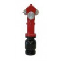 Hidrante de columna seca de 4” (DN100) con 1 salida de 100 mm + 2 salidas de 70 mm. Toma recta a tubería.